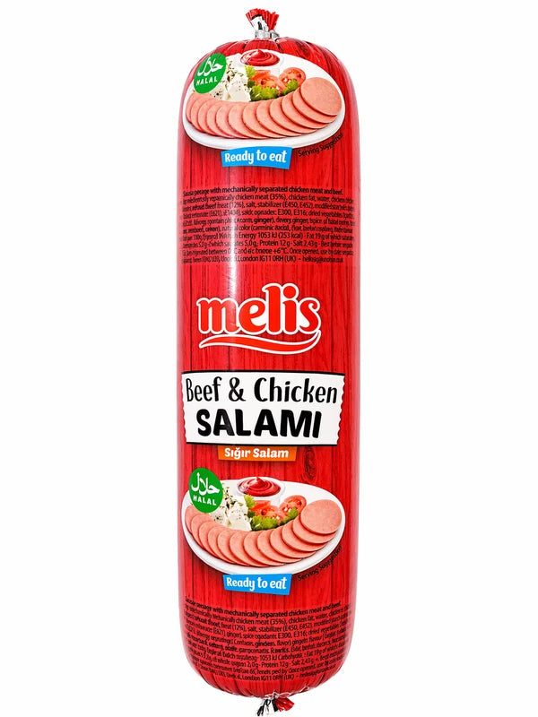 Melis Beef & Chicken Salami 500g