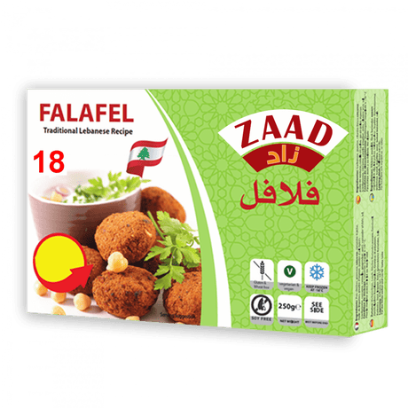Zaad Falafel (Lebanese recipes) 18Psc - 24shopping.shop