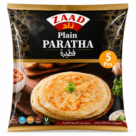 Zaad Plain Paratha 400g 5 Pieces - 24shopping.shop
