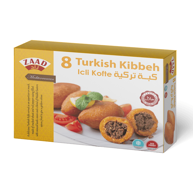 ZAAD TURKISH KIBBEH 330G 8Pcs - 24shopping.shop