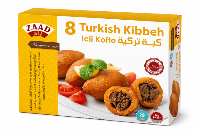ZAAD TURKISH KIBBEH 330G 8Pcs - 24shopping.shop