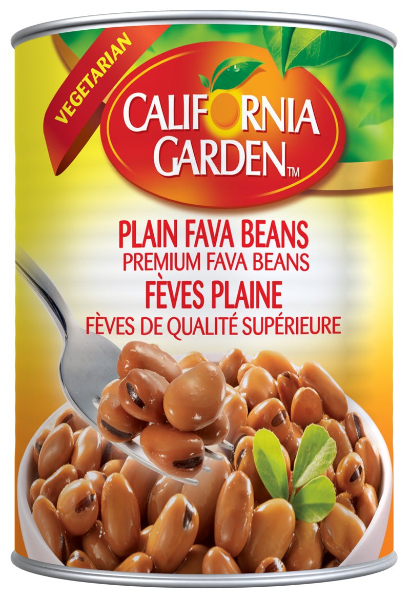 California Garden fava beans 450g can