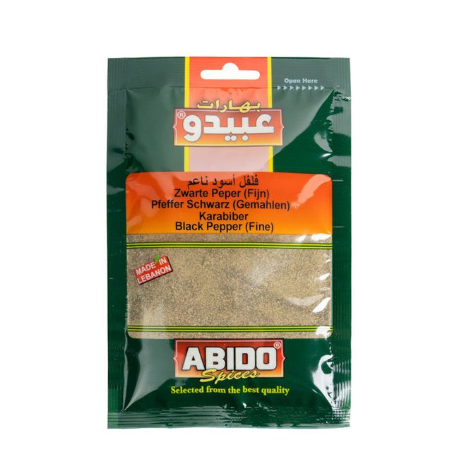Abido Black Pepper Fine 50g - 24shopping.shop