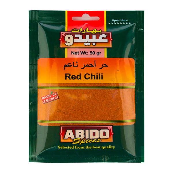 Abido Red Chilli Powder 50g - 24shopping.shop