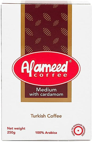 Al Ameed Coffee Medium With Cardamom 200g - 24shopping.shop