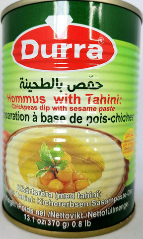 AL DURRA Hommus with Tahini 370g - 24shopping.shop