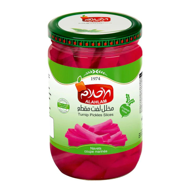 Alahlam Turnip Pickled Slices 1300G - 24shopping.shop