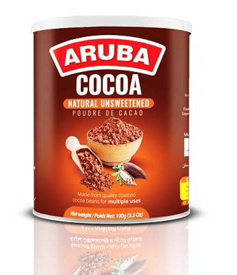 Aruba Cocoa Powder Tin 100g - 24shopping.shop