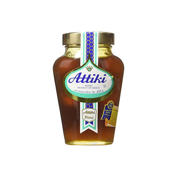 Attiki Greek Honey Jar 454g - 24shopping.shop