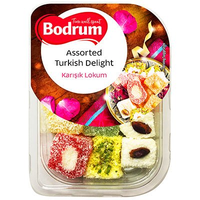 Bodrum assorted turkish delight 200g - 24shopping.shop