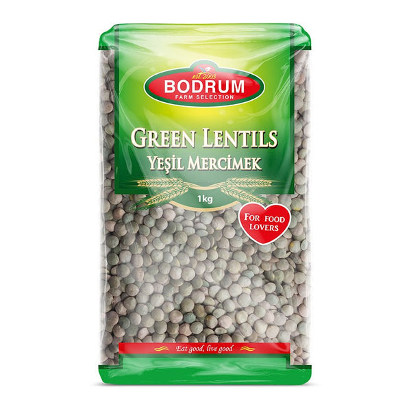 Bodrum Green Lentils 1kg - 24shopping.shop
