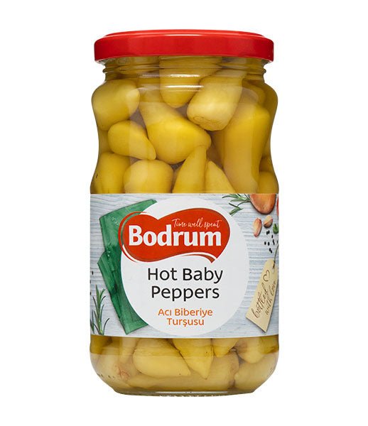 Bodrum Hot Baby Peppers 330G - 24shopping.shop