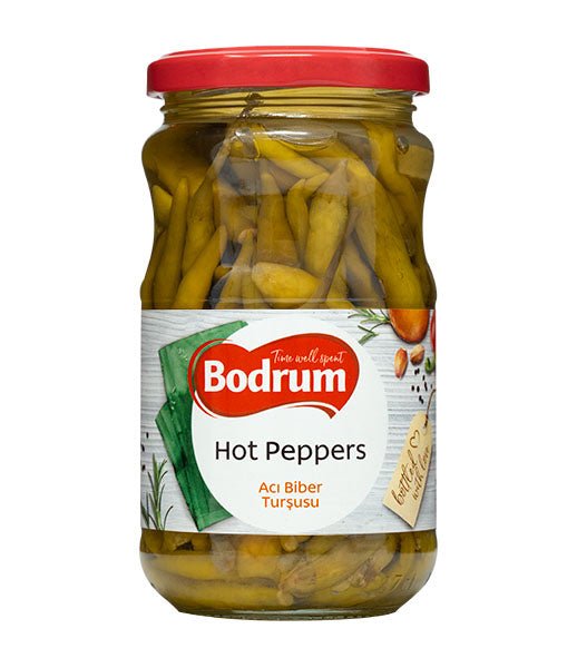 Bodrum Hot Peppers Pickled 330G - 24shopping.shop