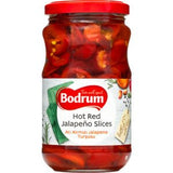 Bodrum Hot Red Jalepeno Slices 330g - 24shopping.shop