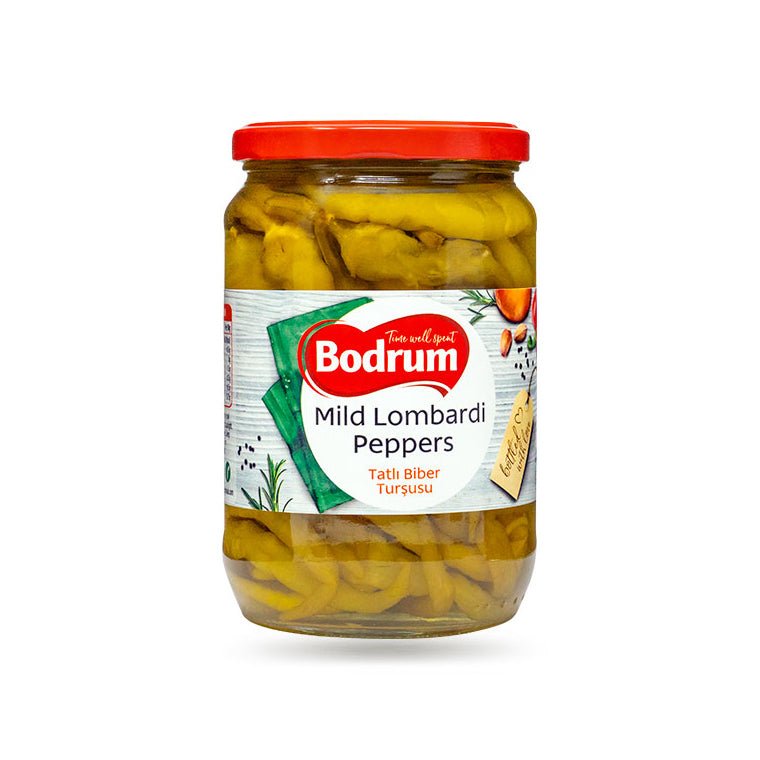 Bodrum Mild Pickled Peppers (Lombardi) 610g - 24shopping.shop