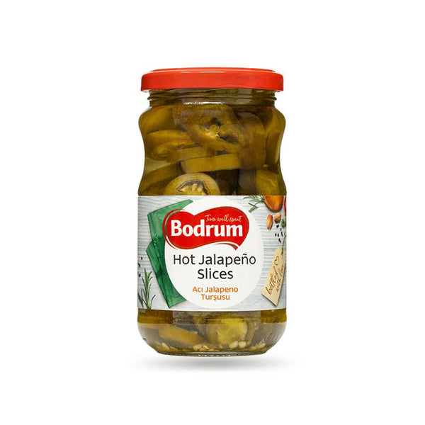 Bodrum Pickled Jalapeno Peppers 330g - 24shopping.shop