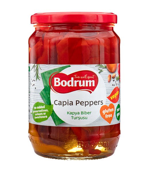 Bodrum Pickled Kapia Peppers 650g - 24shopping.shop