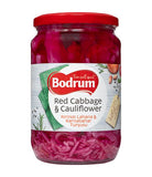 Bodrum Pickled Red Cabbage & Cauliflower 680g - 24shopping.shop