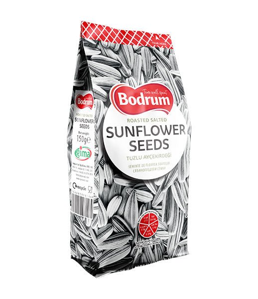 Bodrum Roasted Salted Sunflower Seeds 150g - 24shopping.shop