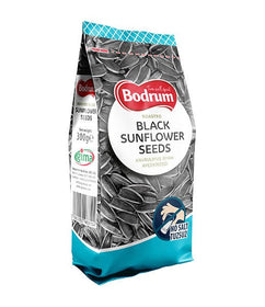 Bodrum Roasted Unsalted Black Sunflower Seeds 300g - 24shopping.shop