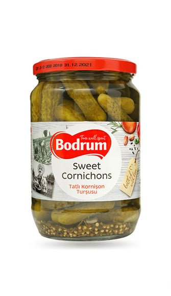 Bodrum Sweet Cornichons 680g - 24shopping.shop