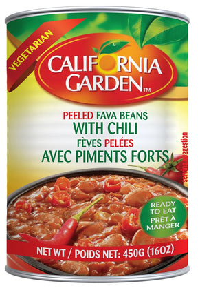 California Garden Foul Chili Peeled 450g - 24shopping.shop