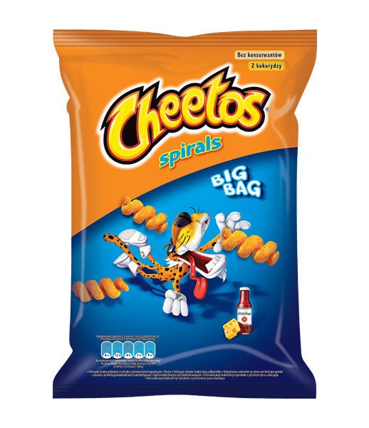 Cheetos Cheese & Ketchup Flavoured Corn Snacks - 24shopping.shop