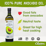 Chosen Food, Avocado Oil Bottle, 1 L - 24shopping.shop
