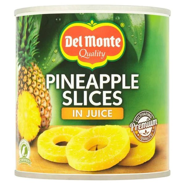 Del monte - Sliced Pineapple In Own Juice - 435g - 24shopping.shop