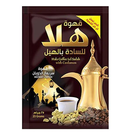 Hala Coffee With Cardamom 10 Sachets 25G - 24shopping.shop