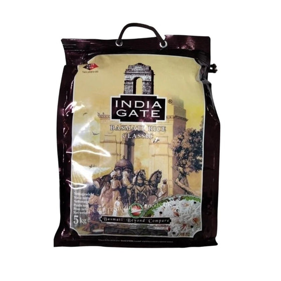 India Gate Classic Basmati Rice (5Kg) - 24shopping.shop