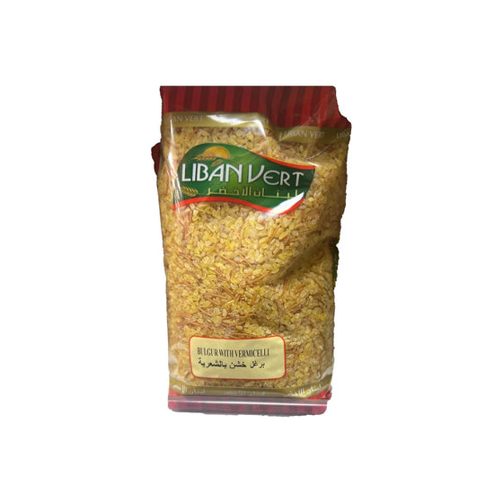 Liban Vert Coarse Bulgur with vermicelli 1kg - 24shopping.shop