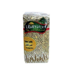 LIBAN VERT GREEN LENTILS - 1KG - 24shopping.shop