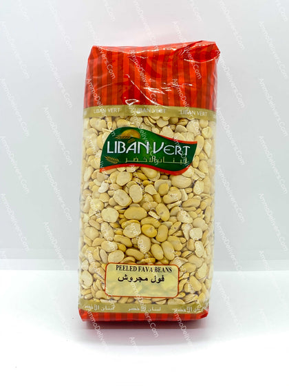 LIBAN VERT Peeled Fava Beans 1kg - 24shopping.shop