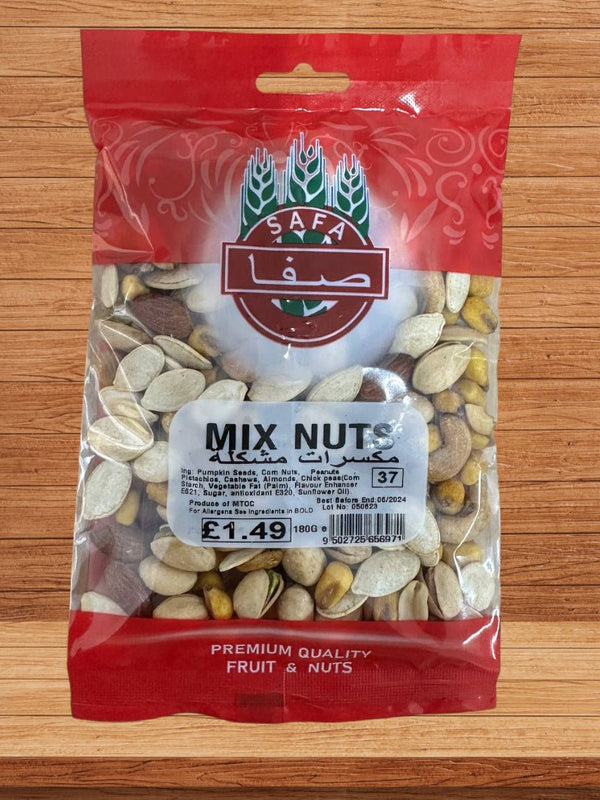 Safa Mixed Nuts Regular 180G - 24shopping.shop