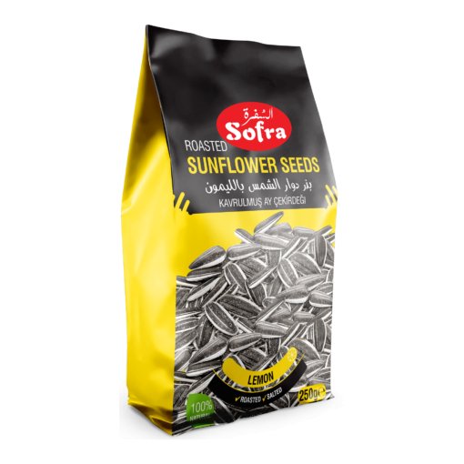 Sofra Lemon Sunflower Seeds 250g - 24shopping.shop
