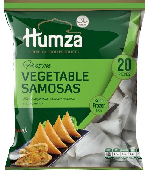 Vegetable Samosas 650G 20 Pieces - 24shopping.shop